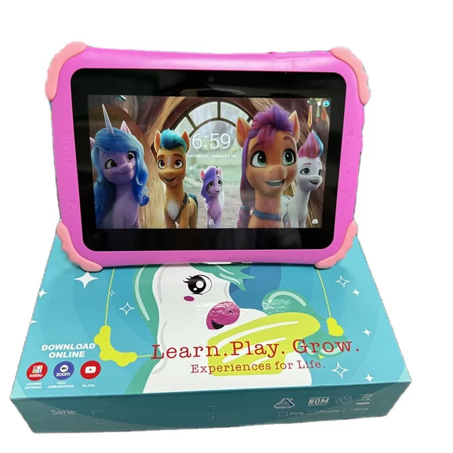 7 Inch Android Tablet PC for Kids Educational Allwinner Quad Core Wi-Fi Front Camera New in Stock