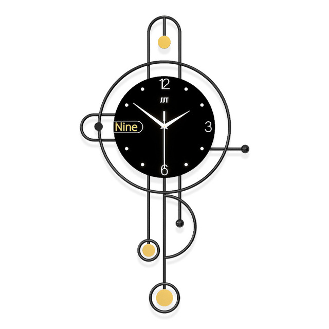 Light Luxury Modern Nordic Wall Clock Minimalist Wall Clock Home Decor Luxury for Living Room Office