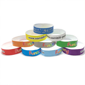 ขายส่งตรงจากโรงงาน สายรัดข้อมือกันน้ำแบบใช้แล้วทิ้ง ทำจากกระดาษไทเวค ราคาถูก สำหรับงานอีเว้นท์ งานเทศกาล - Product Image 6