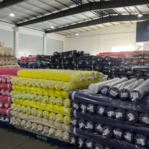The factory directly supplies 100% polyester spandex cloth for tights and sportswear
