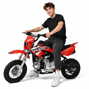Motocyclette 110cc à refroidissement par air, à essence, à disque, monocylindre 4T, double échappement droit, moteur monocylindre quatre temps 110cc - Product Image 1