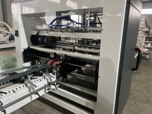 Automatic Stitching Gluing Machine <b>Folder</b> Gluer for Corrugated Cardboard <b>Box</b> Making with After-Sales Technical Support - Product Image 5