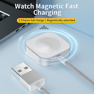 Cable cargador inalámbrico magnético de carga rápida para <span class=keywords><strong>Apple</strong></span> <span class=keywords><strong>Watch</strong></span> Ultra 9/8/7/6/5/4/<span class=keywords><strong>SE</strong></span> Series - Product Image 2