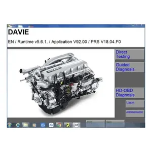 Paccar Heavy Duty Truck Auto chẩn đoán Scanner giao diện tiếng Anh động cơ diesel Analyzer ABS chất liệu <span class=keywords><strong>2</strong></span> năm cho xe ô tô xe tải - Product Image 3