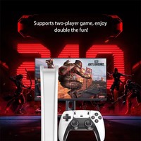 M15 - Control Inalámbrico para Juegos de 2.4GHz 4K Pro, Consola de Juegos Retro Clásica Portátil de 64GB para TV