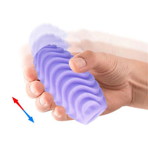 Caja personalizada gratis-Masturbador masculino Coño de bolsillo de silicona para hombres Masturbación portátil Palo suave Doble cara Juguetes sexuales utilizables - Product Image 3