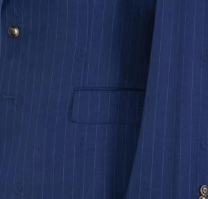 Giacca da <span class=keywords><strong>uomo</strong></span> slim fit business con composizione in lana 35% foderata con giacca da <span class=keywords><strong>uomo</strong></span> stampata - Product Image 2