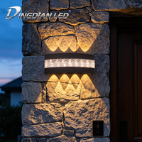 Lampe murale extérieure LED Dingdian, lampe murale LED pour hôtel, villa, cour, IP65 étanche, 6W 8W 10W, ABS, pour maison, commerce, jardin