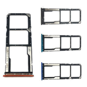 Bandeja para Tarjeta SIM de Teléfono Móvil al por Mayor, Bandeja Dual SIM + Bandeja para Tarjeta Micro SD para Xiaomi <span class=keywords><strong>Redmi</strong></span> <span class=keywords><strong>9A</strong></span> 9C 9T, Soporte para Lector de SIM, Ranura para Tarjeta - Product Image 1