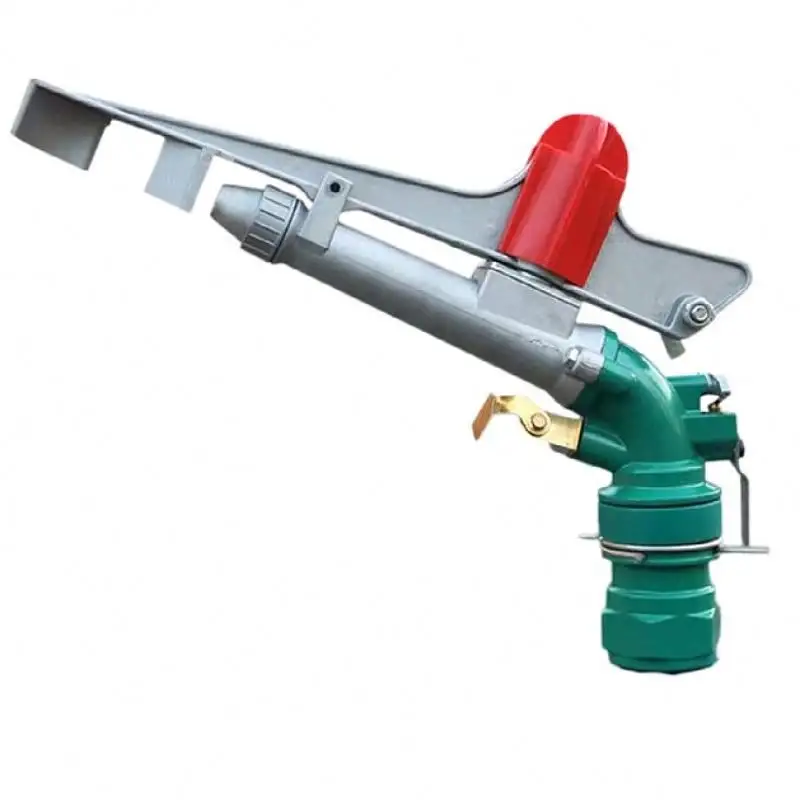 Long Range 360 Degree, Rotating Agricultural Metal Automatic High Pressure Water Irrigation System Gun Spray Sprinkler Head/