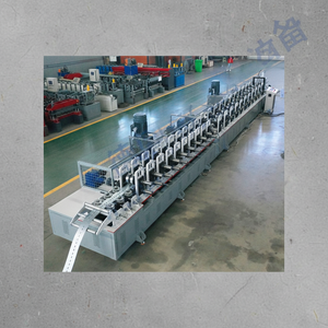 เครื่องขึ้นรูปม้วนโครงสร้างการติดตั้งแผงโซลาร์เซลล์ทำจากเหล็กชุบสังกะสีแบบม้วนใช้งานง่าย - Product Image 1