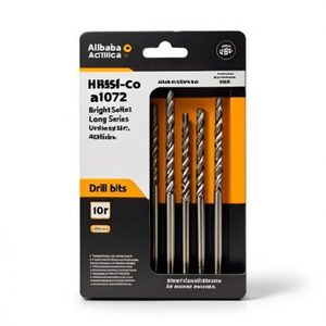 Hss-Co Twist <b>Drill</b> <b>Bit</b> Ta1072 Bright Self Centering <b>Long</b> Series Universal For All Materials - Product Image 2