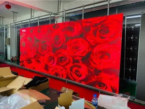 Écran LED couleur pleine résolution pour intérieur, 2m x 1,5m, P1.53, résolution 1920x1080, montage mural, cadre en aluminium, affiche numérique - Product Image 4