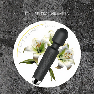 Masseur puissant à baguette, vibrateur rechargeable en silicone, portable, manuel, clitoridien, point G, relaxation corporelle, jouets sexuels pour adultes pour femmes - Product Image 2