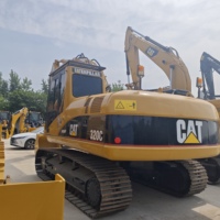 Excavatrice CAT 320C d'occasion à vendre, matériel de construction Caterpillar d'occasion, excavatrice hydraulique