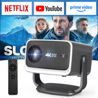 Projecteur LED 4K pour Home Cinéma Mobile, Vente en Gros Usine, Android 14, Haut-parleurs Intégrés, Portable, WiFi 5G, pour Gaming et Chambre