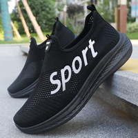 Chaussures de marche pour hommes, nouvelles baskets décontractées respirantes en mesh, chaussures légères pour la salle de sport et le jogging au quotidien pour hommes
