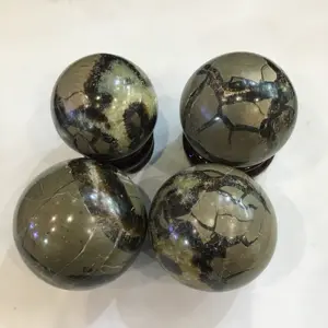 批发天然龟背石球石宝石圆球水晶球球出售