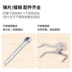 Plaquettes de frein semi-métalliques en résine Viaron pour vélo de montagne, frein à disque hydraulique BB5 M355, durables - Product Image 4