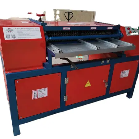 Máquina separadora de radiador de resíduos, equipamento de reciclagem de cobre e alumínio para venda
