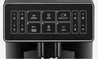 Machine à café expresso électrique programmable à écran tactile simple, autonettoyante, entièrement automatique, pour hôtel et usage domestique