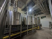 Peralatan Pembuatan Bir Berkualitas Tinggi 2000L 20BBL 20HL Fermenter Baja Tahan Karat untuk Lini Pabrik Bir Bersertifikasi CE