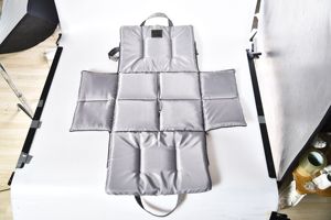 Asiento de <span class=keywords><strong>Coche</strong></span> Multifuncional para Perros, Cama de Viaje Portátil para Mascotas, Asiento Elevador Plegable para Perros, para Perros y Gatos Pequeños y Medianos - Product Image 4