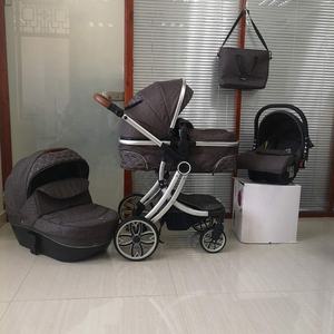 Purorigin Luxe 3 en 1 pliable oeuf landau porte-bébé poussette populaire nouveau-né bébé articles avec poussette organisateur - Product Image 4