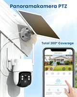 AVstart 2k Ubox Pro Solar PTZ AOV Security Camera 24/7 Continous Recording Human & Vehicle Detection 12000mAh Battery