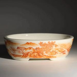 宜兴盆景壶陶瓷釉面壶手拉壶 - Product Image 1