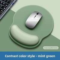 Tapis de souris en caoutchouc personnalisé AiLong Gradient pour femme avec repose-poignet cylindrique pour usage au bureau en stock
