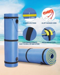 Lily Pad Flotante Mat XPE Espuma 3 Capas Estera de agua resistente al desgarro Lago Piscina Adultos Niños - Product Image 5