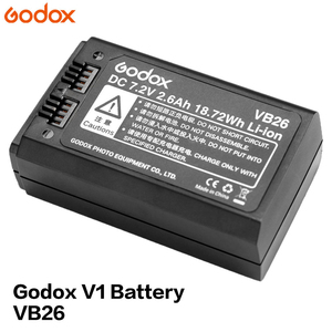 <span class=keywords><strong>Batterie</strong></span> Li-Ion <span class=keywords><strong>Godox</strong></span> <span class=keywords><strong>V1</strong></span> Flash VB-26 VB26 7.2V 3000mAh pour Flash d'appareil photo <span class=keywords><strong>V1</strong></span>, 650 éclairs pleine puissance avec fonction série - Product Image 6