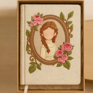 Agenda Diaria Personalizada con Tapa Dura A5, Impresión y <span class=keywords><strong>Bordado</strong></span> en Tela <span class=keywords><strong>de</strong></span> Lino, Diario, Cuaderno - Product Image 5