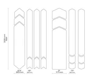 Película protectora de cuadro de bicicleta de TPU PPF impermeable antidesgaste acabado mate transparente personalizada para bicicleta - Product Image 6