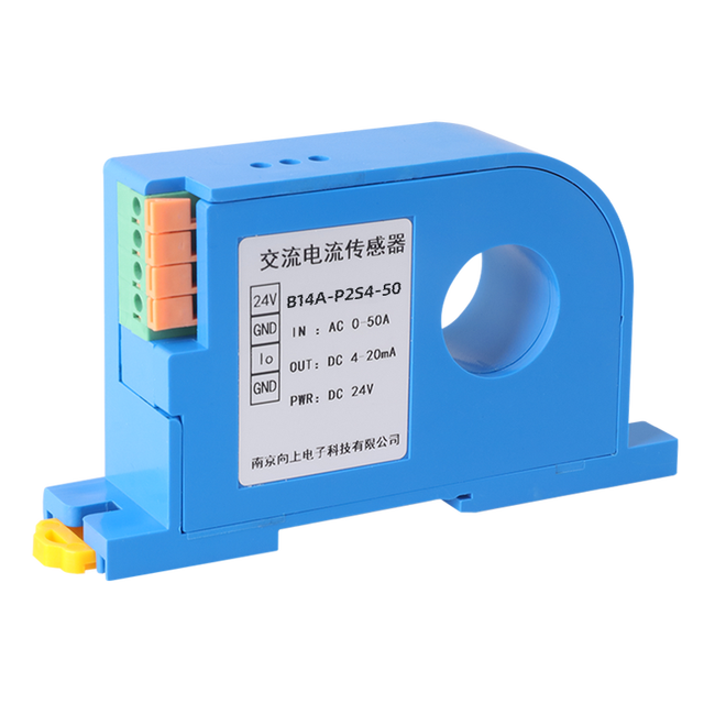 AC and DC Current Transmitter 4-20mA, RS-485 Hall Sensor Voltage Detection Module 12V/24V Hall Effect Current Sensor