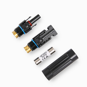 Chịu Nhiệt 1500 V 1500 VDC PV In-Line cầu chì kết nối với <span class=keywords><strong>DC</strong></span> 20A 25A 30A Diode hợp nhất sử dụng trong panel năng lượng mặt trời blockin - Product Image 4