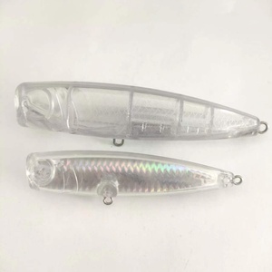 Señuelo de Pesca Popper Flotante de Alta Calidad, Sin Pintar, con Láser, 11cm/14mm, 20g/54g, Directo de Fábrica OEM - Product Image 1