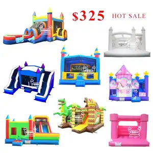 Inflatable Bouncer Jumping Castle Slide Commercial Bounce House With Slide Bounce House Water Slide Combo