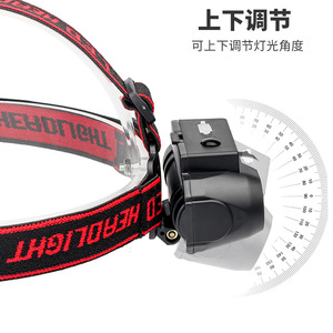 Led Headlight Rechargeable Usb Charging Portable Waterproof Fishing Light With <b>Dimmer</b> Function - Product Image 5