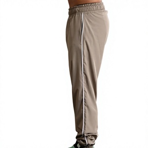 Pantalon de jogging décontracté pour homme, taille élastique, respirant, coupe slim, avec bande latérale, nouvelle collection été, style streetwear - Product Image 3