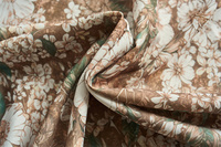 Rouleaux de tissu pour rideaux imprimés de style américain de haute qualité, tissu pour rideaux imprimé en polyester moderne
