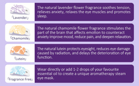 Masker Mata Uap Lutein untuk Penggunaan Sehari-hari, Perekat Sendiri, Bantalan Mata Hangat untuk Relaksasi, Masker Sekali Pakai yang Bernapas untuk Tidur Malam & Istirahat