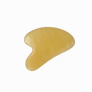 Planche Gua Sha en Onyx Jaune Naturel Bestseller, Grattoir Gua Sha en Jade - Product Image 3