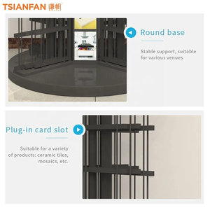GraniteSyncUltra садовый напольный стеллаж выставочная структура вращающийся круг 360 - Product Image 4