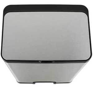 Cubo <span class=keywords><strong>de</strong></span> <span class=keywords><strong>Basura</strong></span> Inteligente <span class=keywords><strong>de</strong></span> Acero Inoxidable <span class=keywords><strong>de</strong></span> 50L, con Apertura Superior, Manos Libres, para Cocina y Hogar, en Oferta - Product Image 5