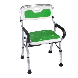 KSMED Chair <b>for</b> Bathing Patients KSM-SC Aluminum Shower Chairs Bath <b>Stool</b> Chair with Back Rost - Product Image 3