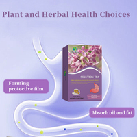 Bolsitas de Té Saludable con Sabores Herbales Naturales al por Mayor, con Poria Cocos y Otros Ingredientes para el Cuidado del Estómago