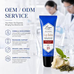 Bálsamo Labial Hidratante ODM SPF25, Repara los Labios Secos y Agrietados, Calmante, Humectante, con Manteca de Karité, Vitamina E, a Base de Plantas, con SPF - Product Image 3