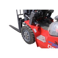 Chariot élévateur GPL de 3,5 tonnes avec moteur japonais certifié CE, double alimentation propane, chariot élévateur à gaz, Montacargas